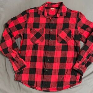 Arizona Red & Black Flannel